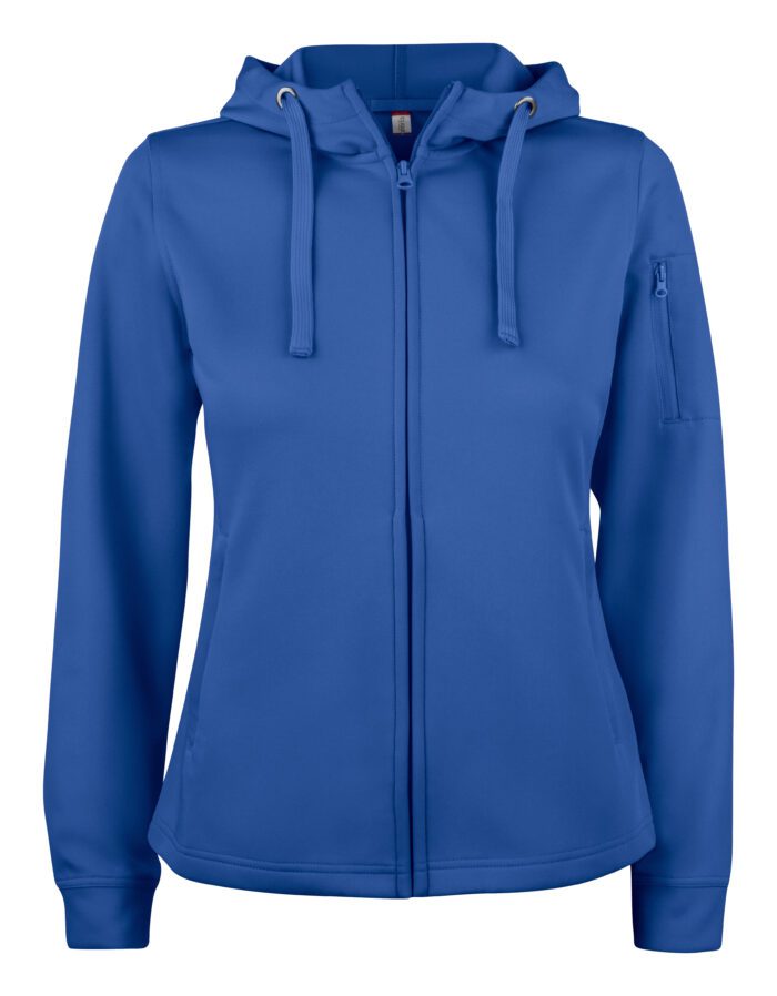 Basic Active Hoody Full Zip Ladies – Image 2
