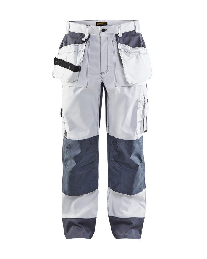 Pantalon artisan bicolore