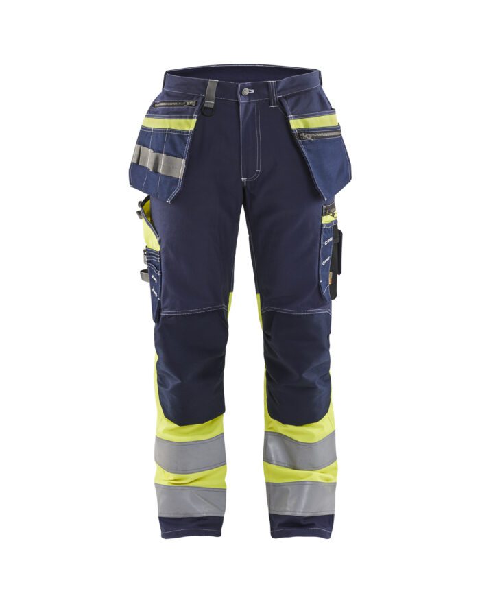 Pantalon artisan haute visibilité +stretch