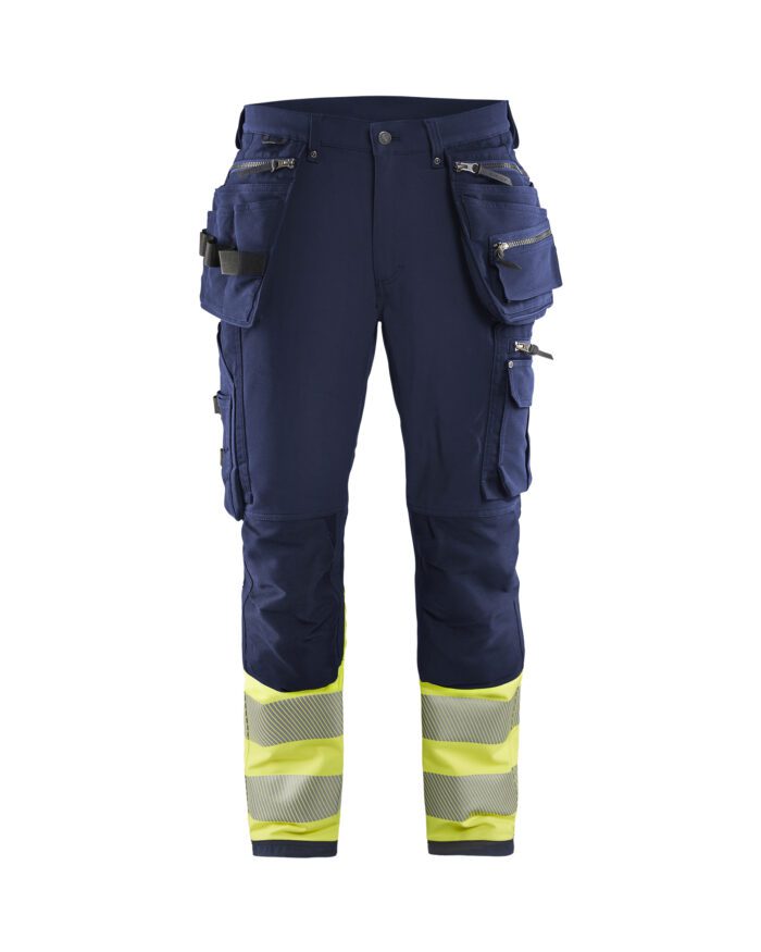 Pantalon artisan haute-visibilité stretch 4D
