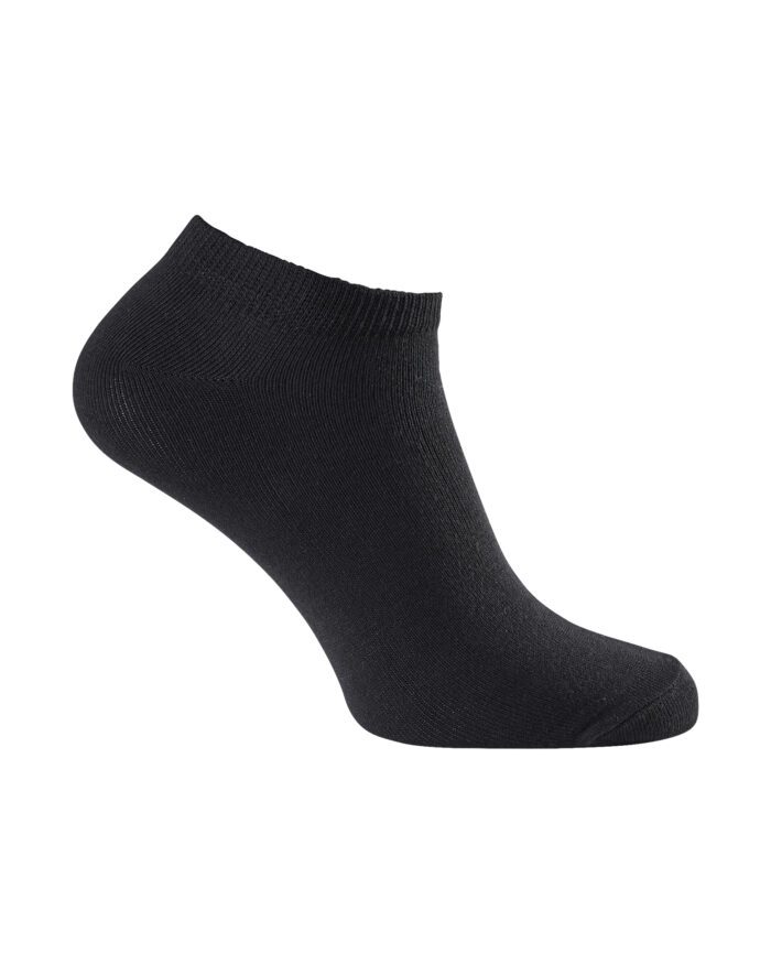 Chaussettes basses en coton Pack x5 Noir