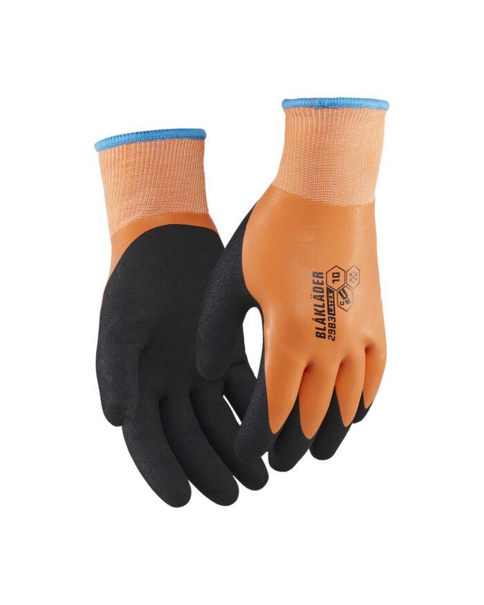 Cut protection glove C, lined WR, Latex coated