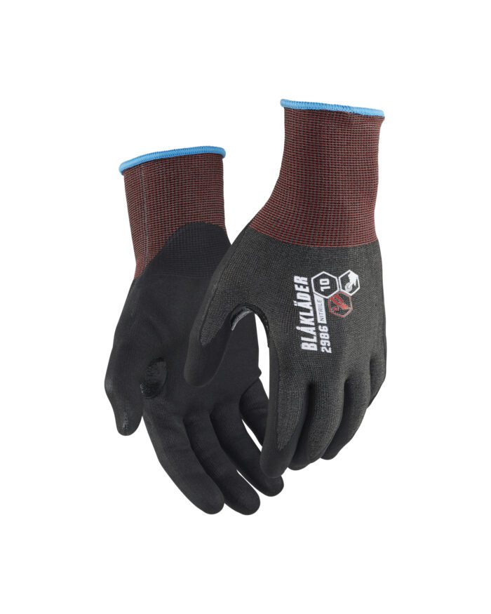 Gants de travail Touch anti coupure niveau D enduit de nitrile