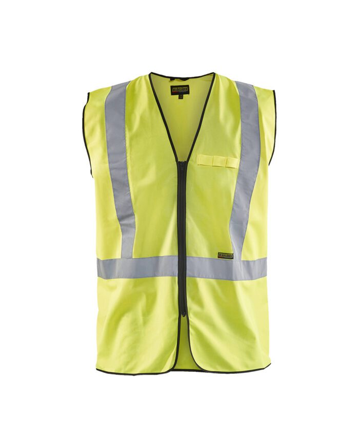 Gilet zippé haute visibilité