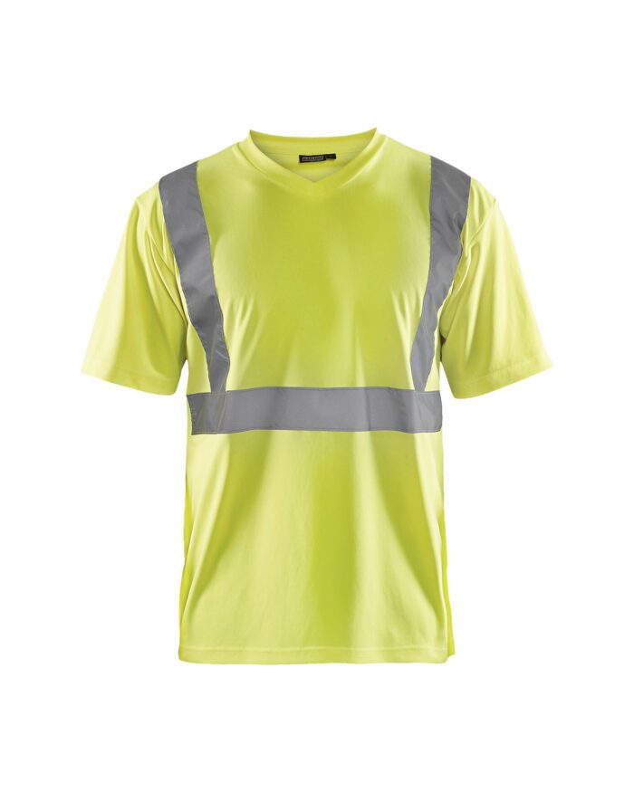 T-shirt haute visibilité col V