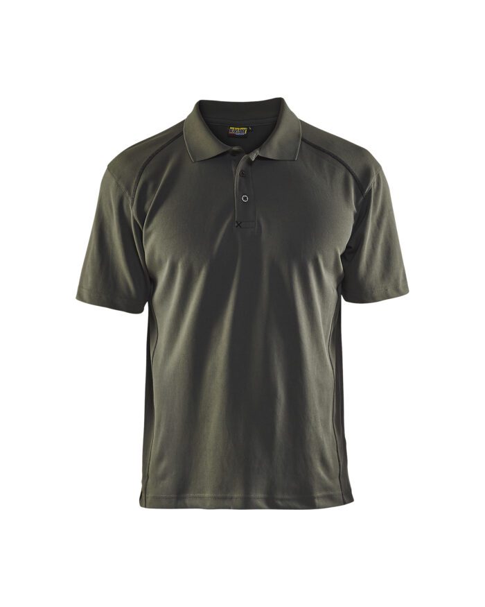 Polo piqué anti-UV anti-odeur