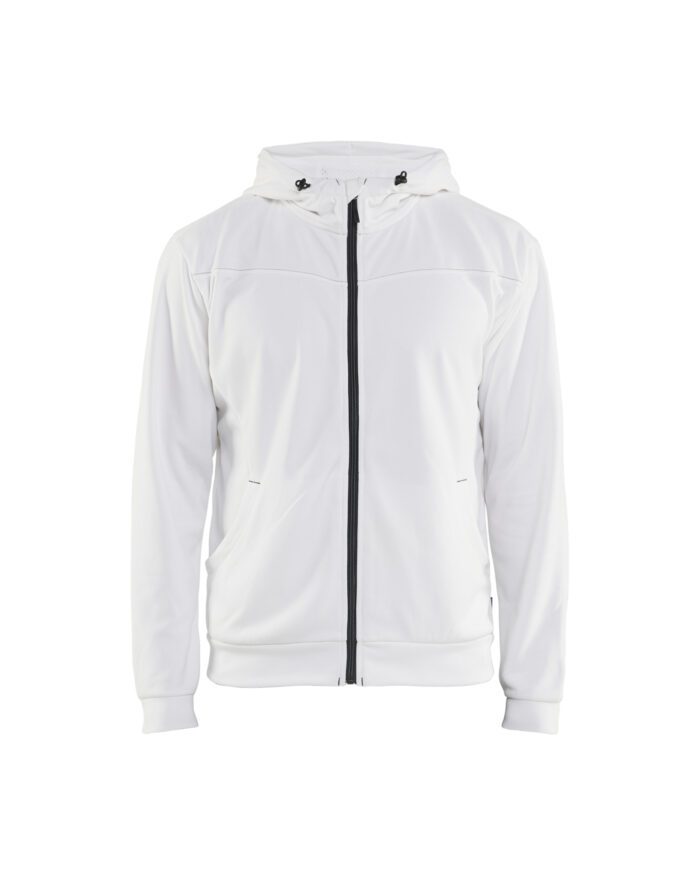 Sweat zippé à capuche
