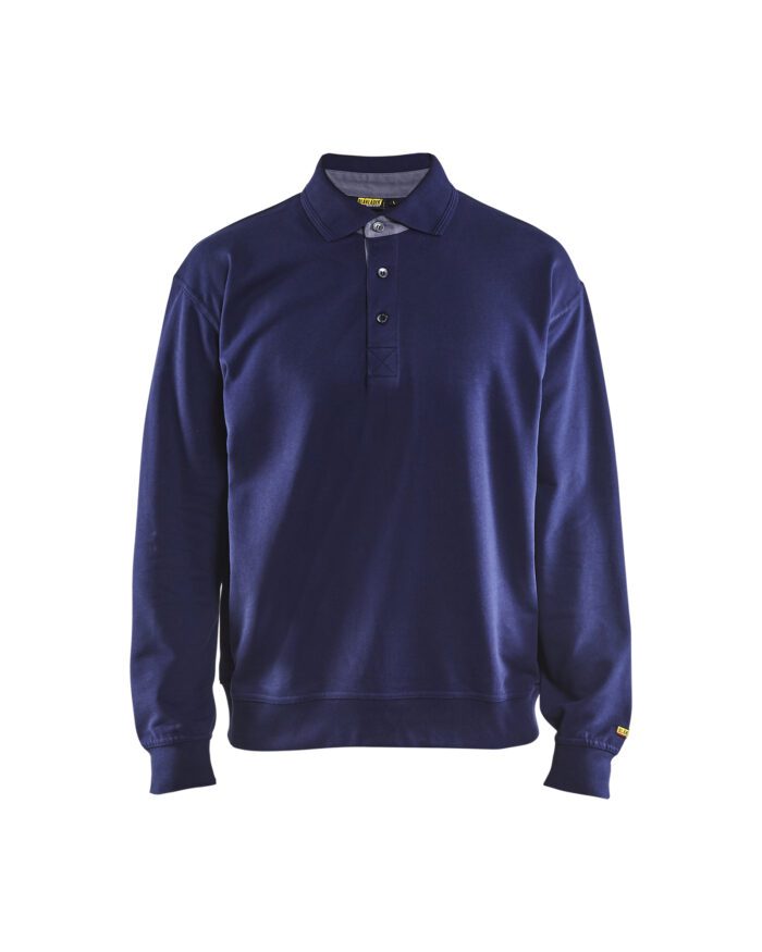 Sweat col polo