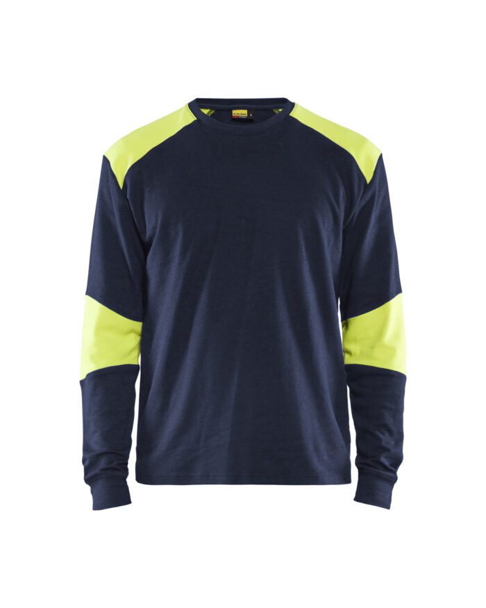 T-shirt manches longues retardant flamme inhérent