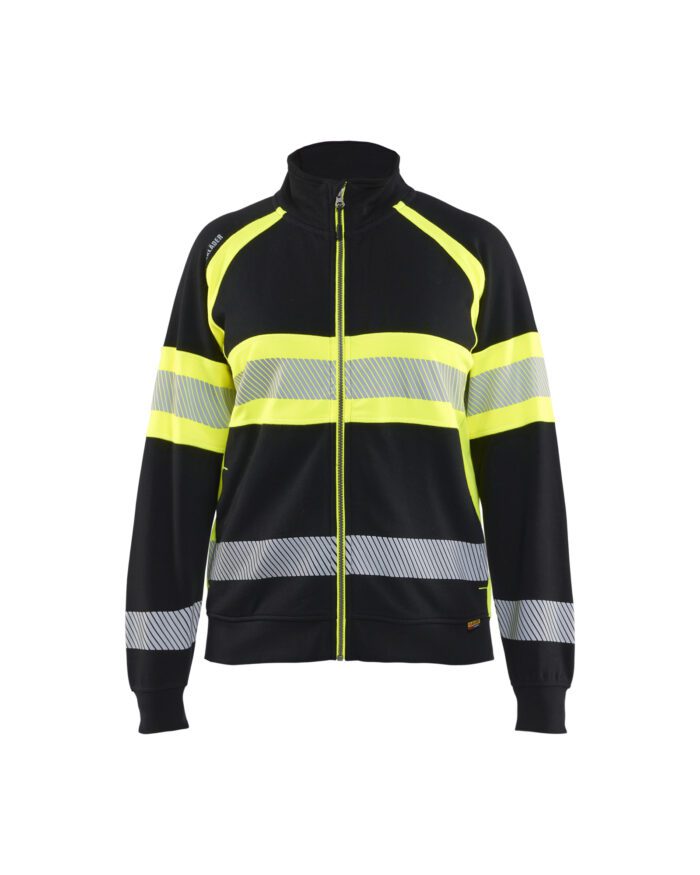 Hi-Vis sweatshirt full-zip Women