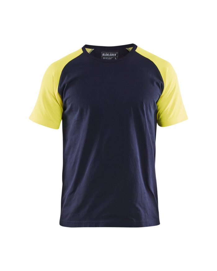 Tshirt détails fluo