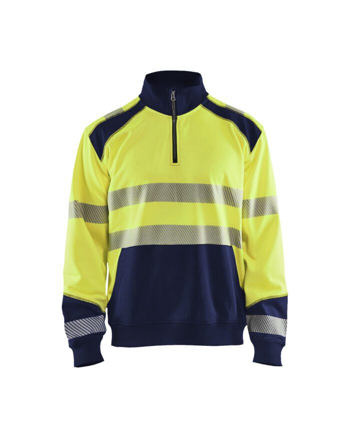 Sweat col camionneur haute-visibilité