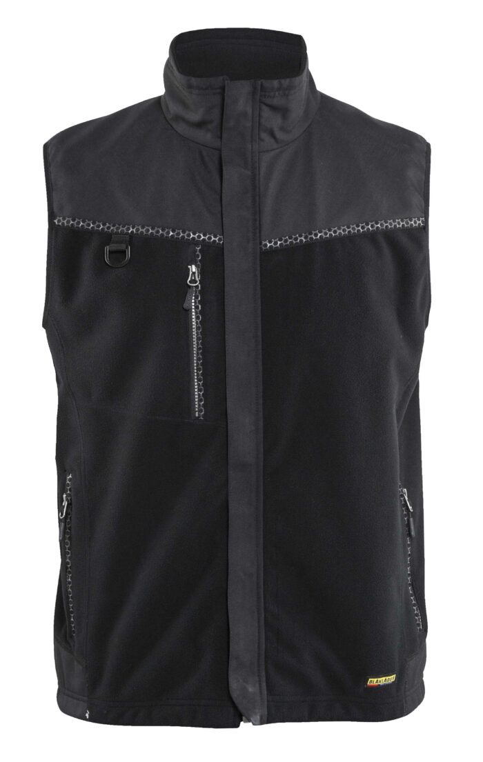 Gilet sans manche polaire coupe-vent