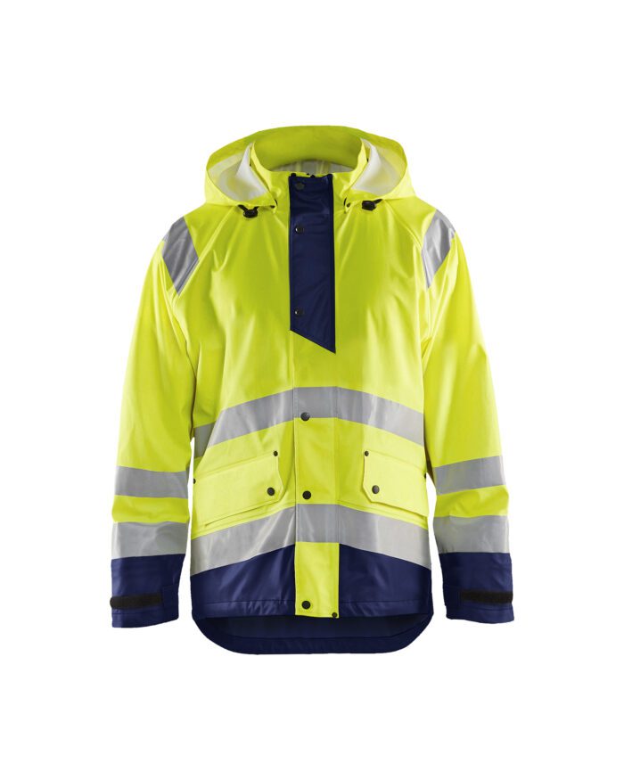 Veste de pluie HV niveau 1