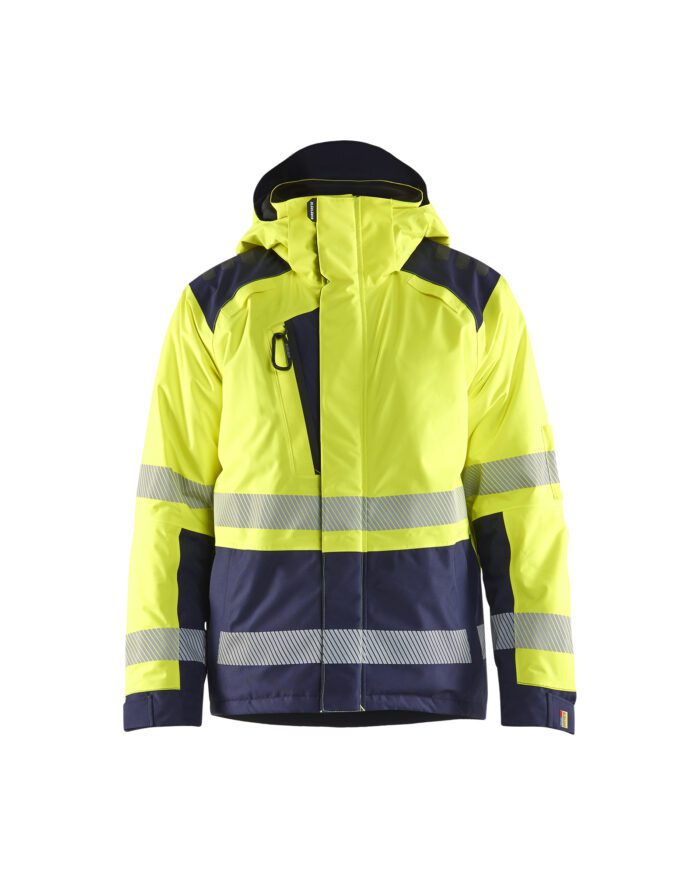Hi-vis winter jacket