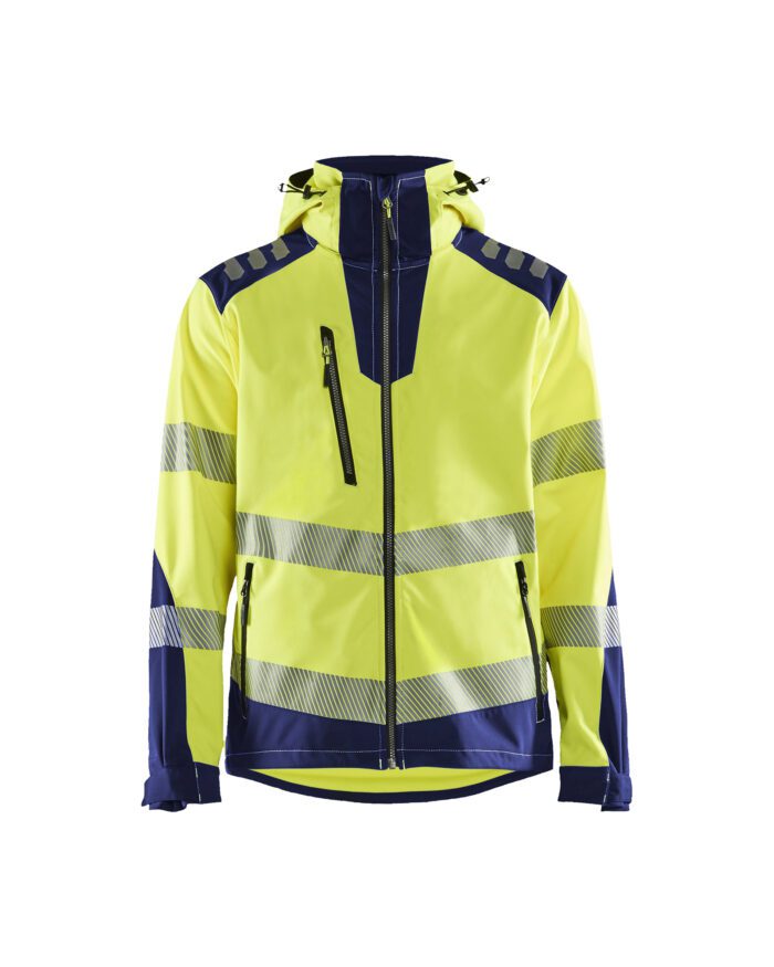 Veste Softshell haute-visibilité