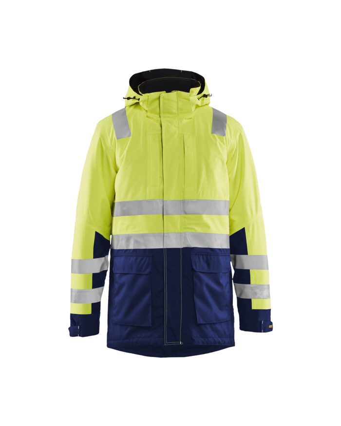 Parka hiver haute-visibilité