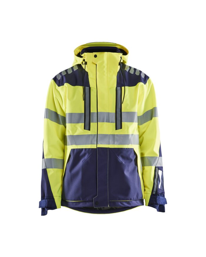 Veste hardshell stretch 2D haute-visibilité