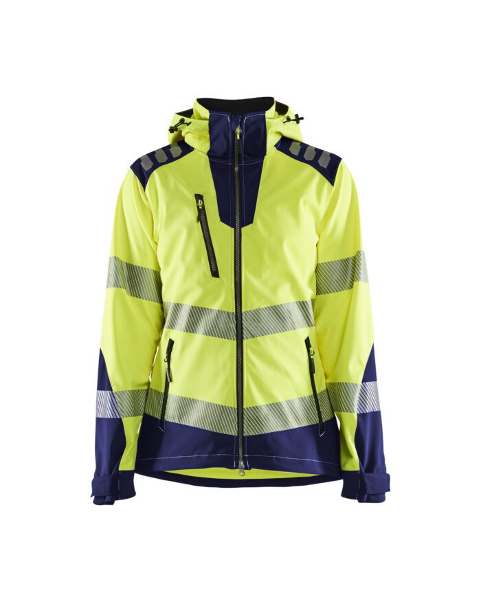 Veste softshell haute-visibilité femme