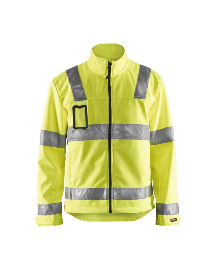 Veste softshell haute visibilité