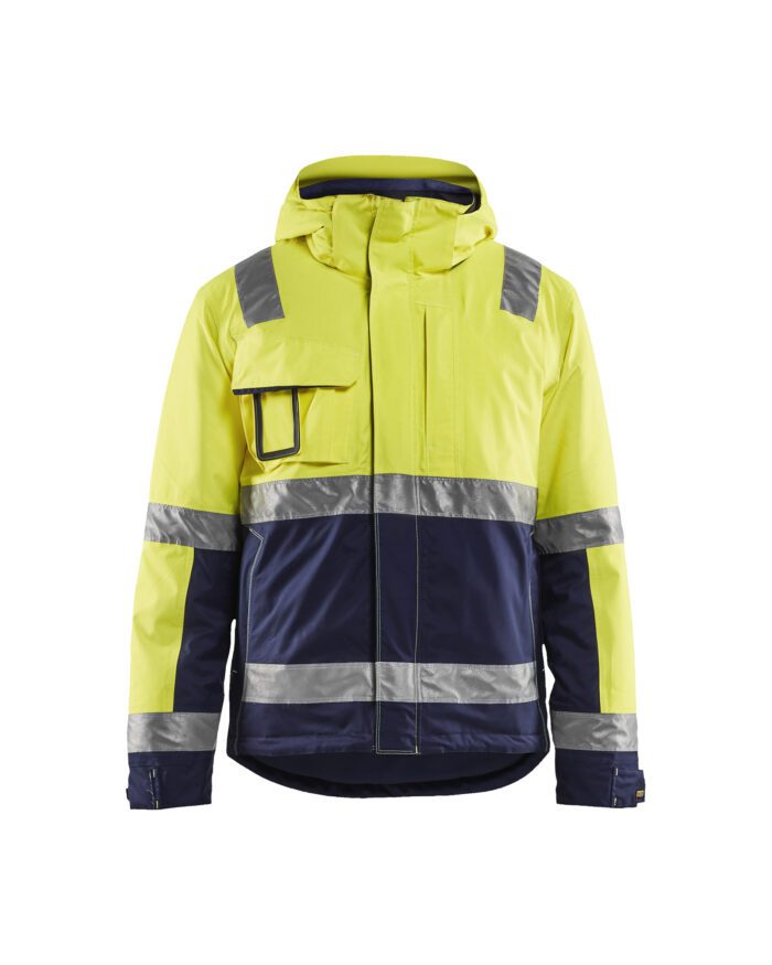 Veste hiver haute-visibilité stretch