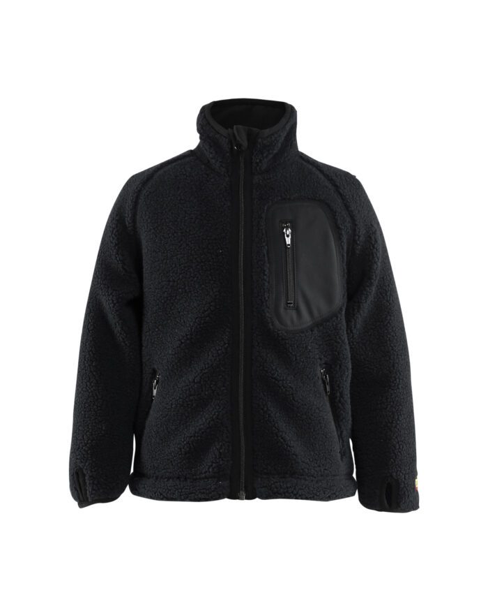 Veste en moumoute enfant