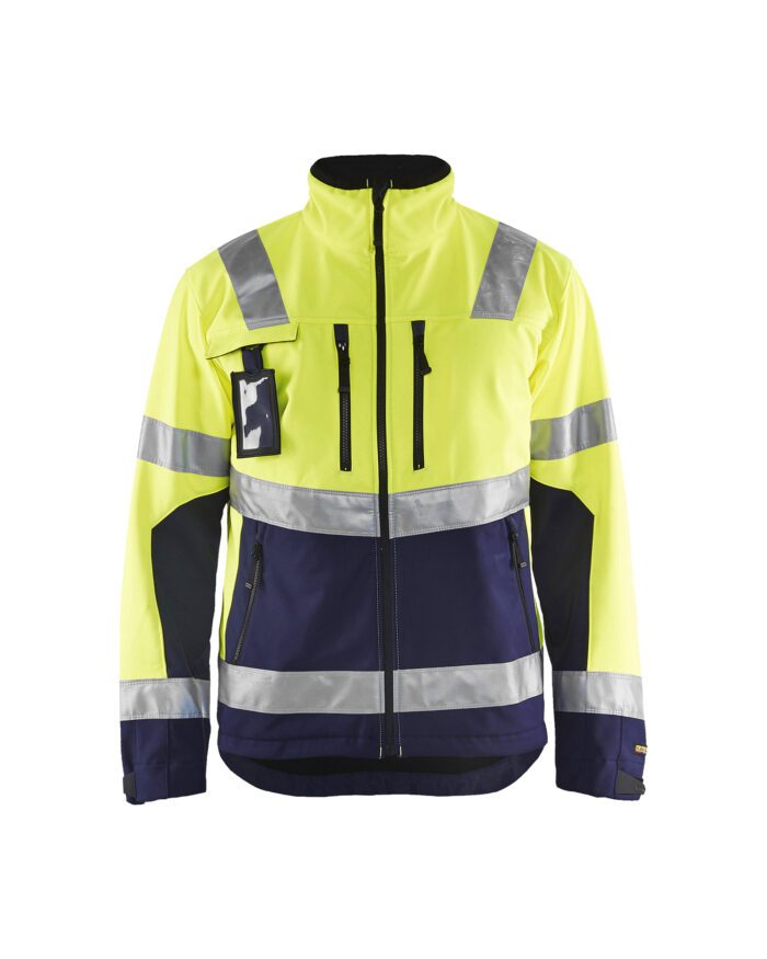 Veste Softshell haute visibilité