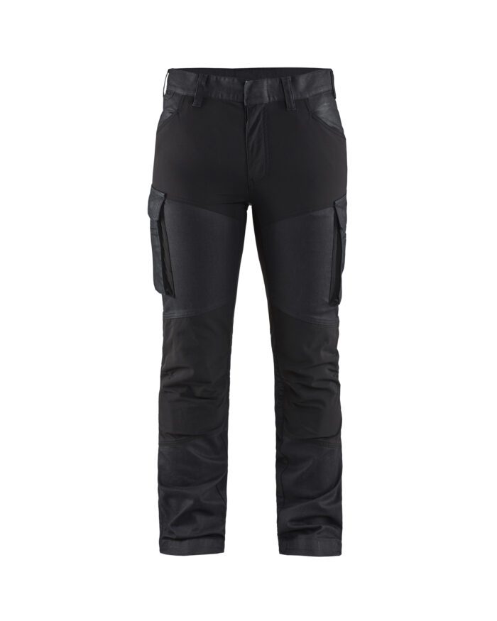 Pantalon maintenance denim stretch 2D femme
